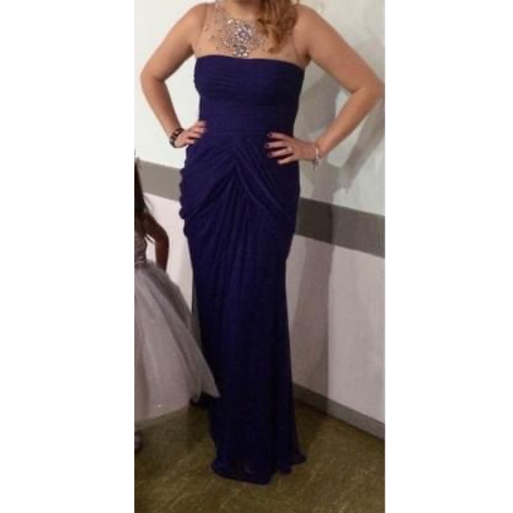 Purple Adrianna Papell Dress